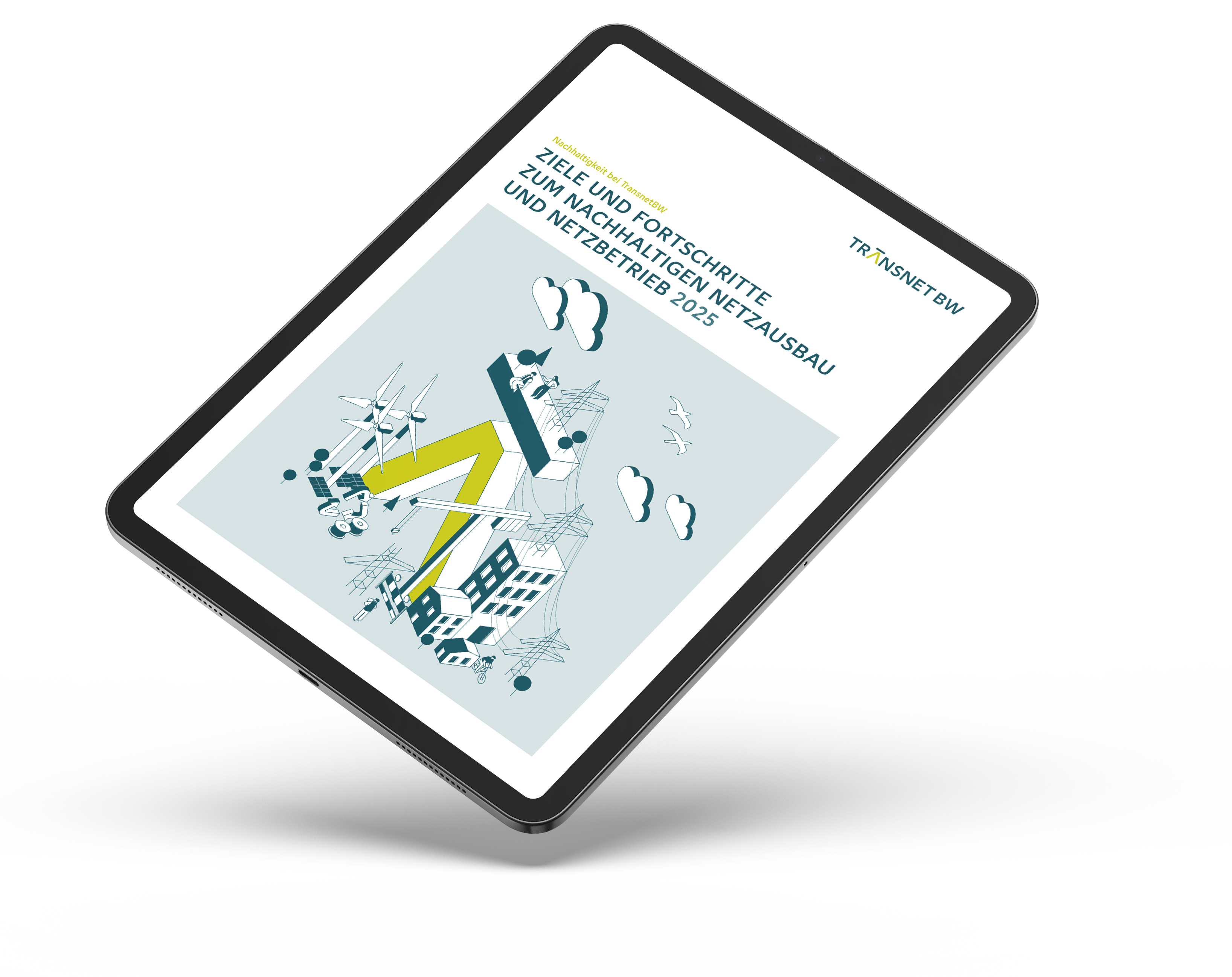 Nachhaltigkeitsbericht 2025 – Mockup