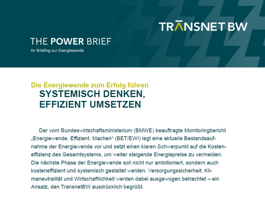 Slider_The Power Brief_Energiewende-Monitoring